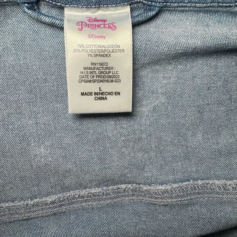 Disney Princess Little Mermaid Jean Jacket